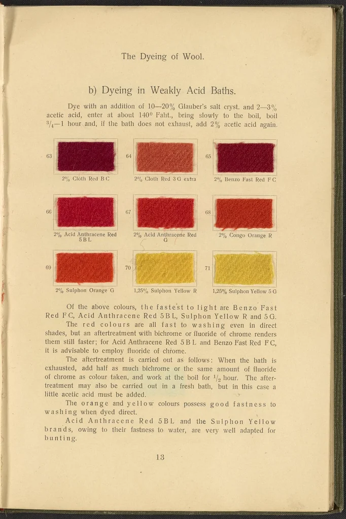 An illustration from Garment Dyeing, 1912, leaf 25