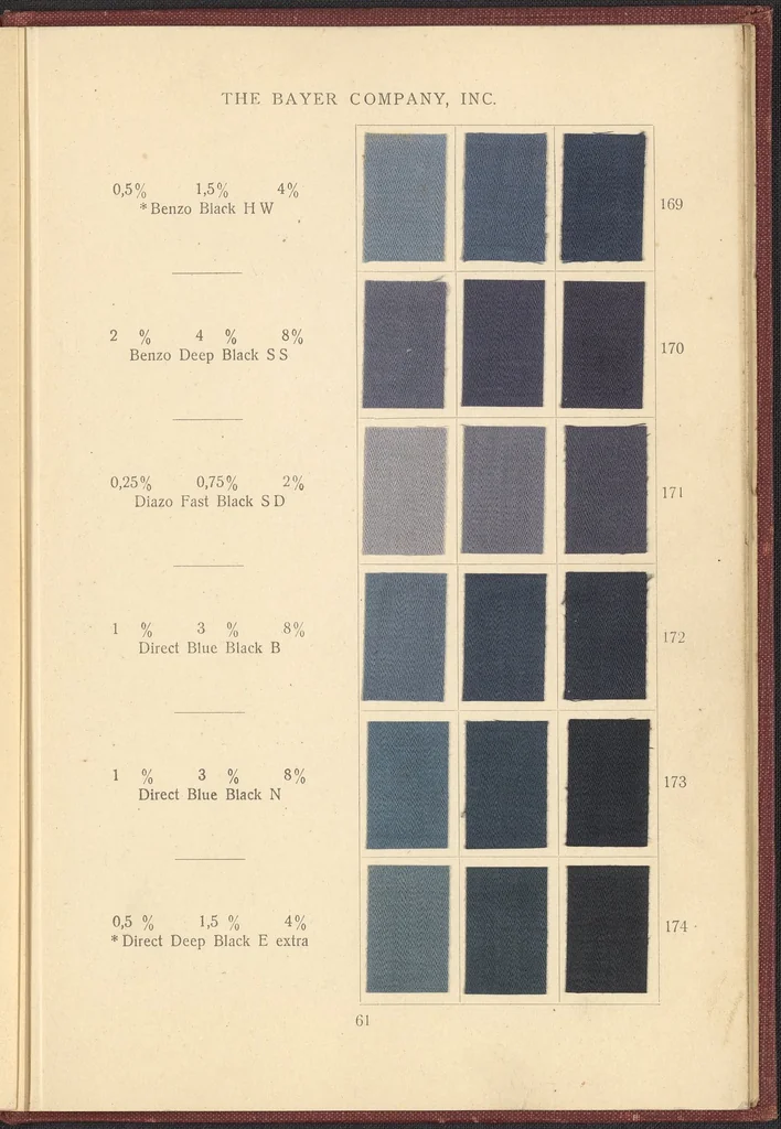 An illustration from Benzo Colours on Cotton Cloth, 1900, leaf 65