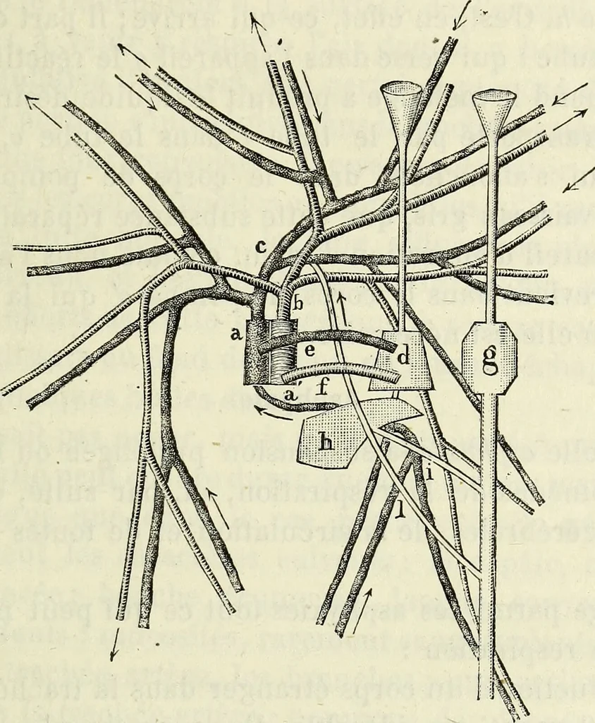 An illustration from Le corps humain / par A. Le Pileur., 1873, leaf 475