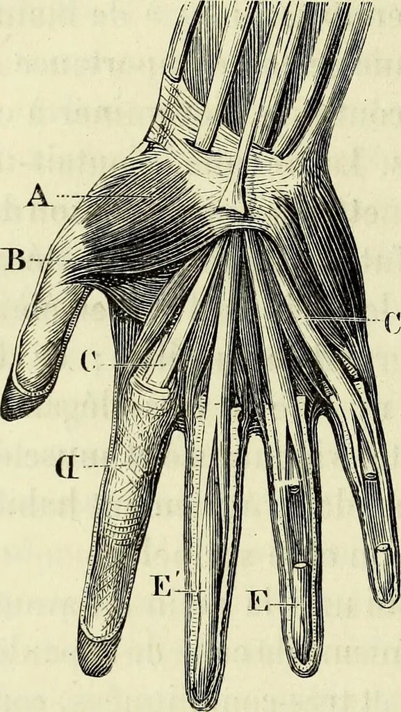 An illustration from Le corps humain / par A. Le Pileur., 1873, leaf 68