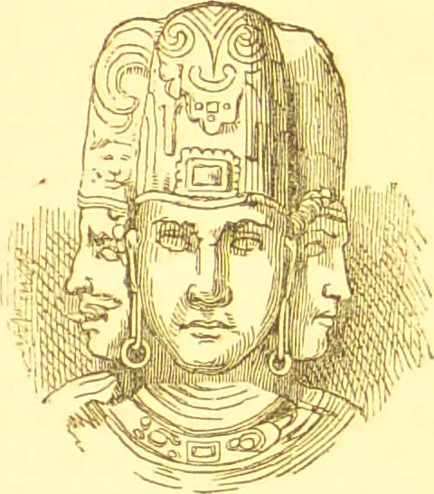 An illustration from Notes on noses / [by Eden Warwick [pseud.]]., 1857, leaf 152