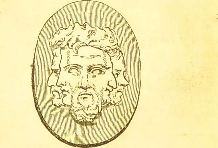 An illustration from Notes on noses / [by Eden Warwick [pseud.]]., 1857, leaf 5