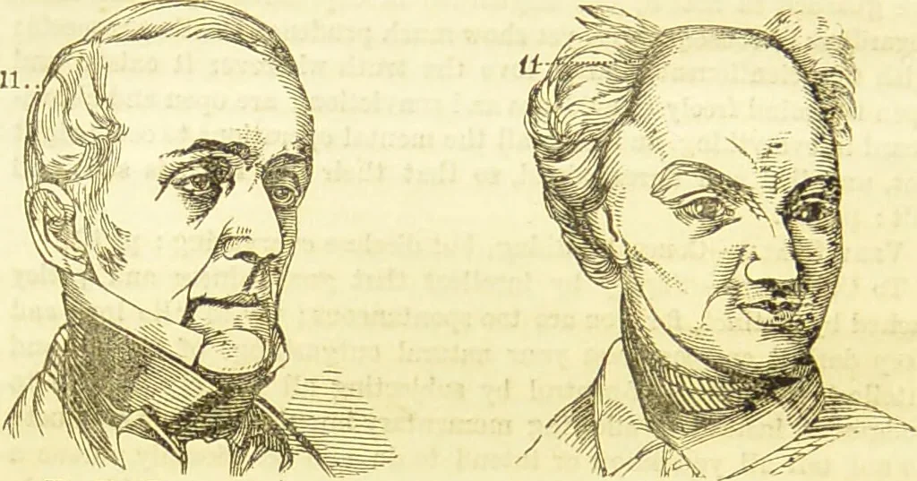 An illustration from New illustrated self-instructor in phrenology and physiology : together with the chart and character of ... as marked by ... / by O.S. and L.N. Fowler., 1877, leaf 110