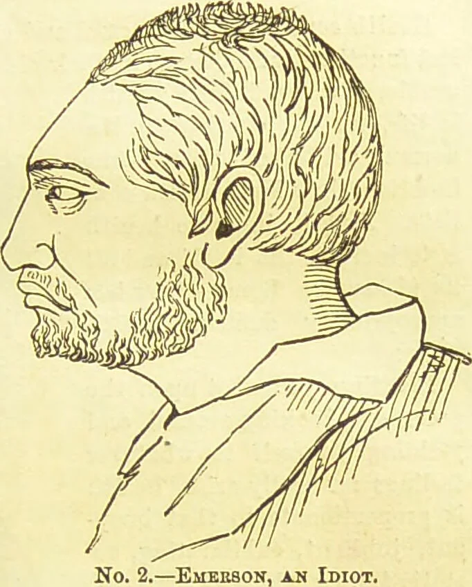 An illustration from New illustrated self-instructor in phrenology and physiology : together with the chart and character of ... as marked by ... / by O.S. and L.N. Fowler., 1877, leaf 17