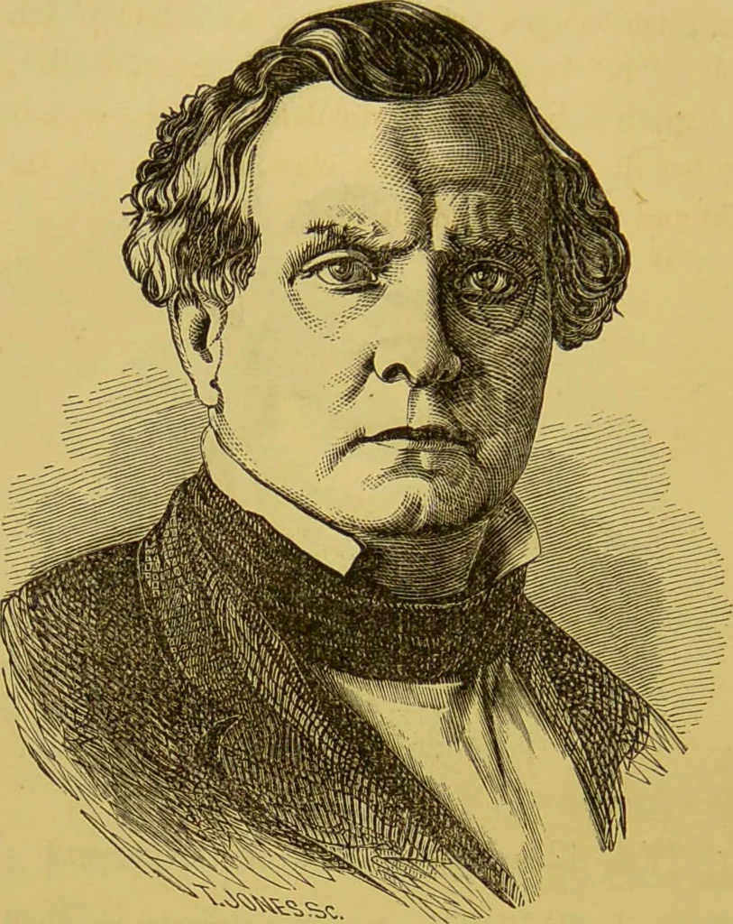 An illustration from The natural history of the human temperaments : their laws in relation to marriage, and the fatal consequences of their violation to progeny, with the indications of vigorous life and longevity : followed by a fugitive essay on the protection of society against crime / by W. Byrd Powell., 1869, leaf 156