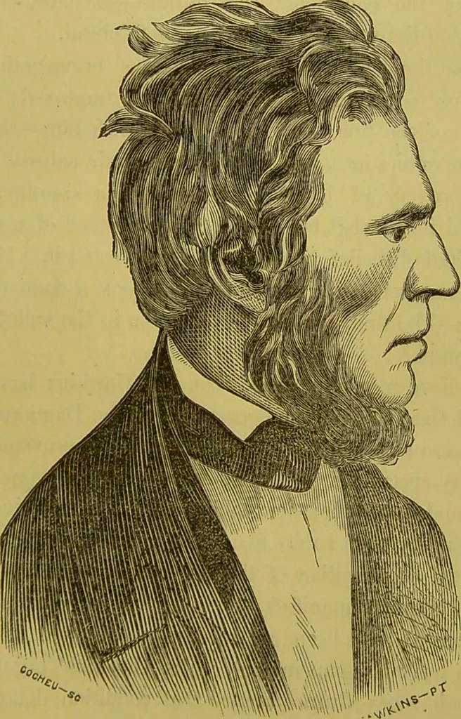 An illustration from The natural history of the human temperaments : their laws in relation to marriage, and the fatal consequences of their violation to progeny, with the indications of vigorous life and longevity : followed by a fugitive essay on the protection of society against crime / by W. Byrd Powell., 1869, leaf 59