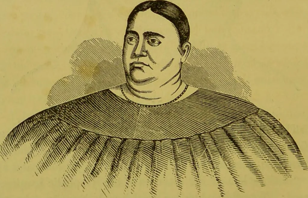 An illustration from The natural history of the human temperaments : their laws in relation to marriage, and the fatal consequences of their violation to progeny, with the indications of vigorous life and longevity : followed by a fugitive essay on the protection of society against crime / by W. Byrd Powell., 1869, leaf 92