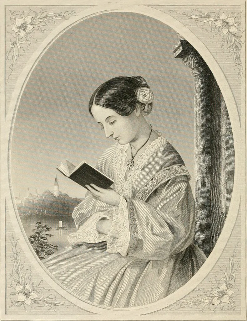 An illustration from An angel of mercy : Florence Nightingale., 1863, leaf 8