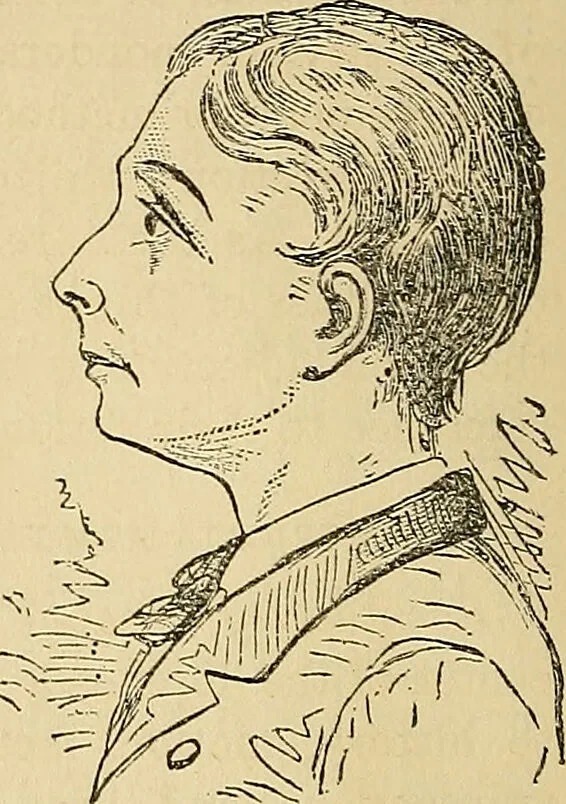 An illustration from How to teach according to temperament and mental development or : Phrenology in the school-room and the family / by Nelson Sizer., 1877, leaf 76