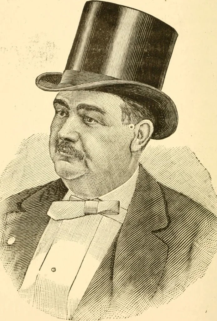 An illustration from Key to phrenology / by Prof. Wm. Seymour, practical phrenologist & psychologist, of Philadelphia., 1890, leaf 106