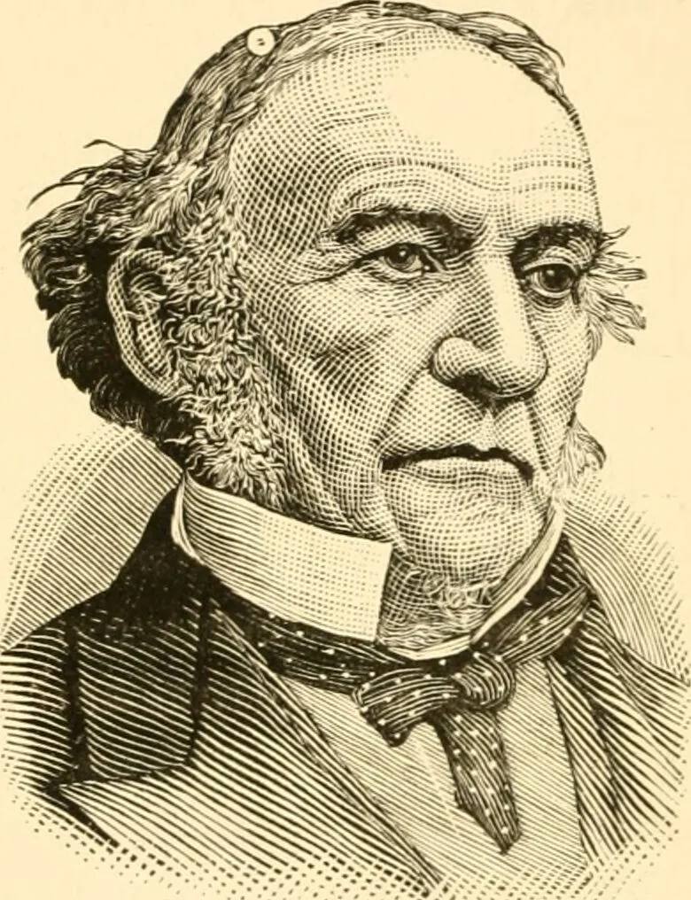 An illustration from Key to phrenology / by Prof. Wm. Seymour, practical phrenologist & psychologist, of Philadelphia., 1890, leaf 128