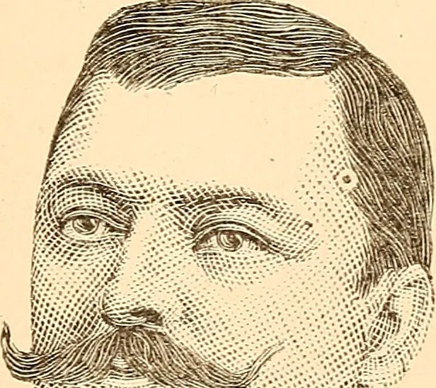 An illustration from Key to phrenology / by Prof. Wm. Seymour, practical phrenologist & psychologist, of Philadelphia., 1890, leaf 141