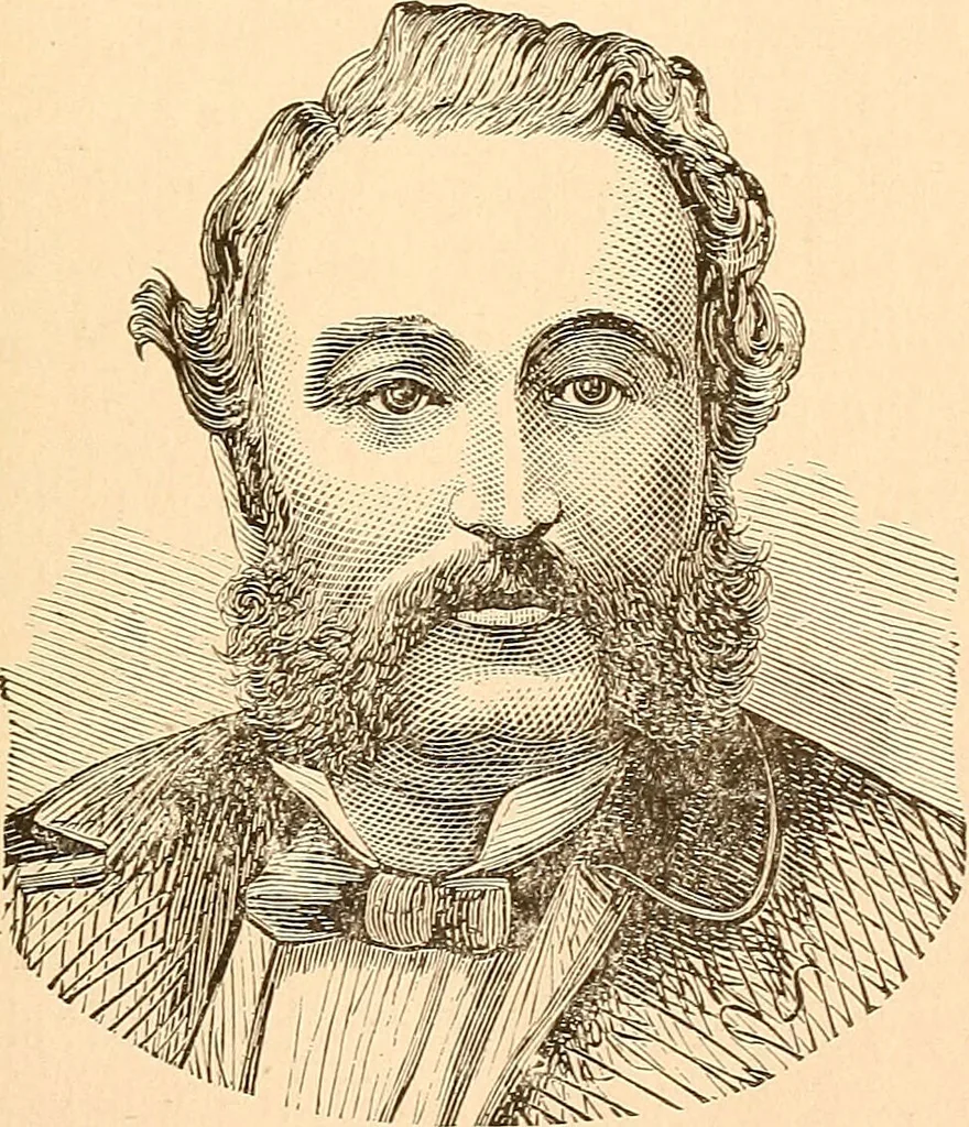 An illustration from Key to phrenology / by Prof. Wm. Seymour, practical phrenologist & psychologist, of Philadelphia., 1890, leaf 177