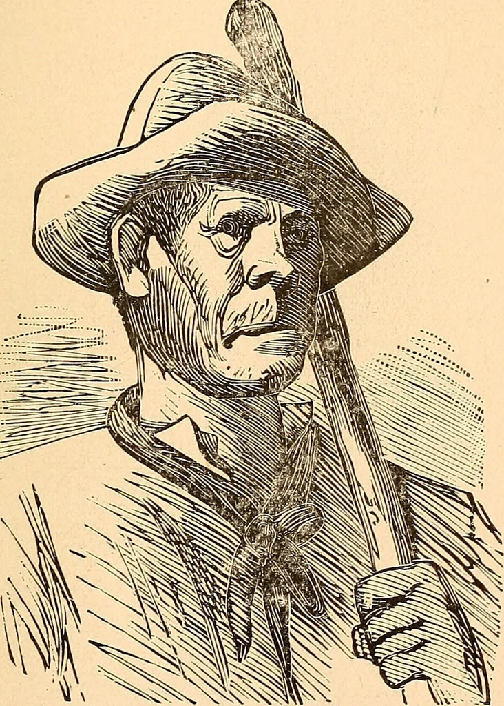 An illustration from Key to phrenology / by Prof. Wm. Seymour, practical phrenologist & psychologist, of Philadelphia., 1890, leaf 35
