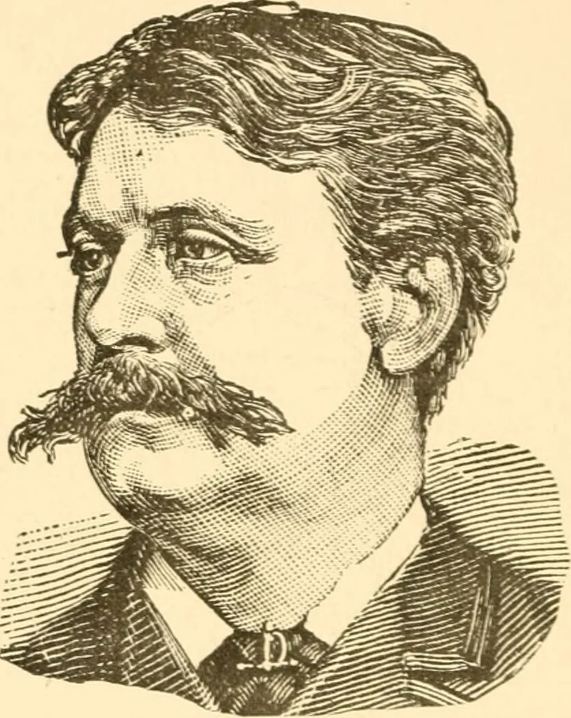 An illustration from Key to phrenology / by Prof. Wm. Seymour, practical phrenologist & psychologist, of Philadelphia., 1890, leaf 58