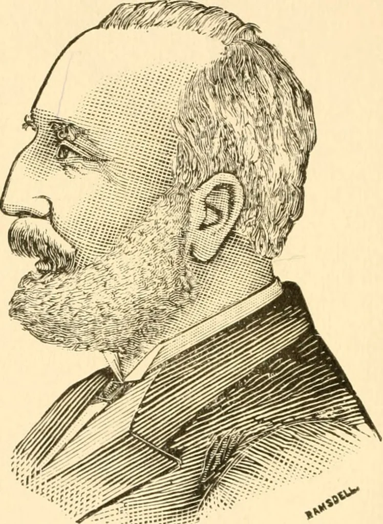 An illustration from Key to phrenology / by Prof. Wm. Seymour, practical phrenologist & psychologist, of Philadelphia., 1890, leaf 60