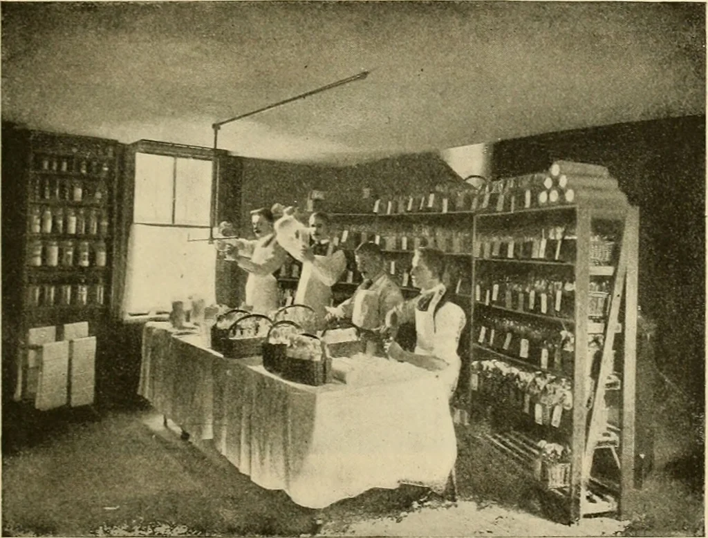 An illustration from Pediatrics : the hygienic and medical treatment of children / by Thomas Morgan Rotch., 1898, leaf 281