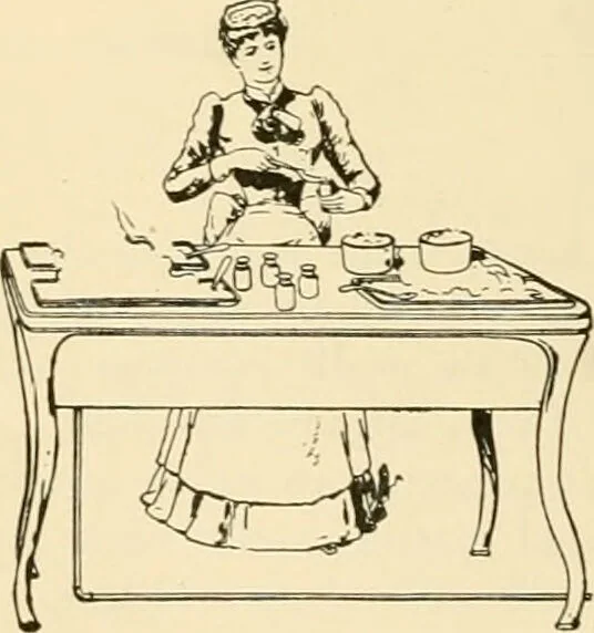 An illustration from Pediatrics : the hygienic and medical treatment of children / by Thomas Morgan Rotch., 1898, leaf 290