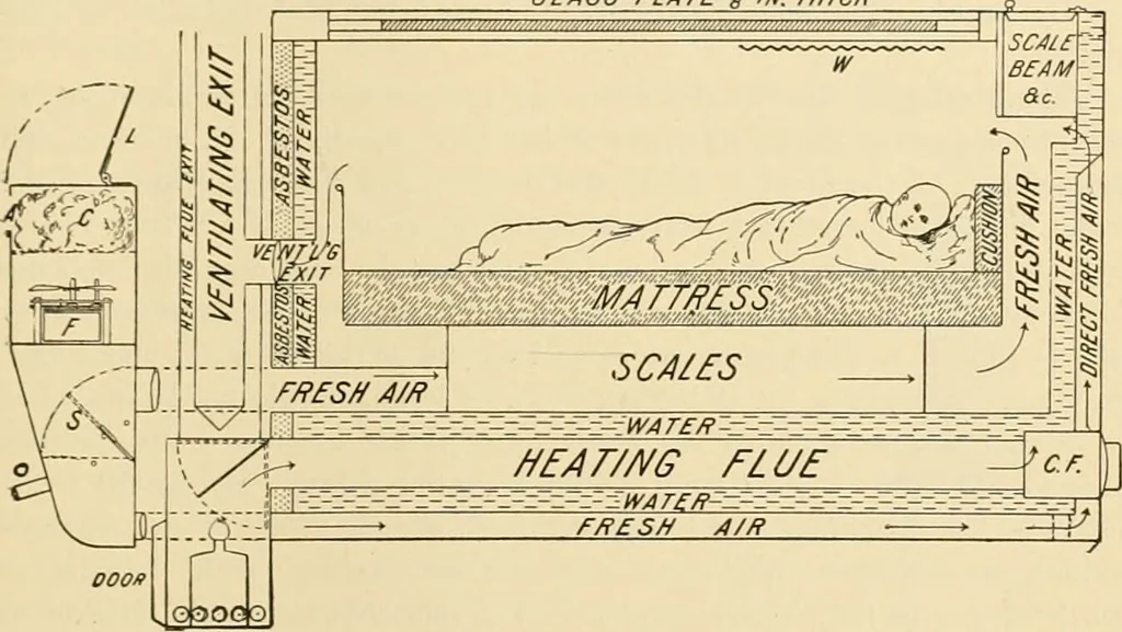 An illustration from Pediatrics : the hygienic and medical treatment of children / by Thomas Morgan Rotch., 1898, leaf 351
