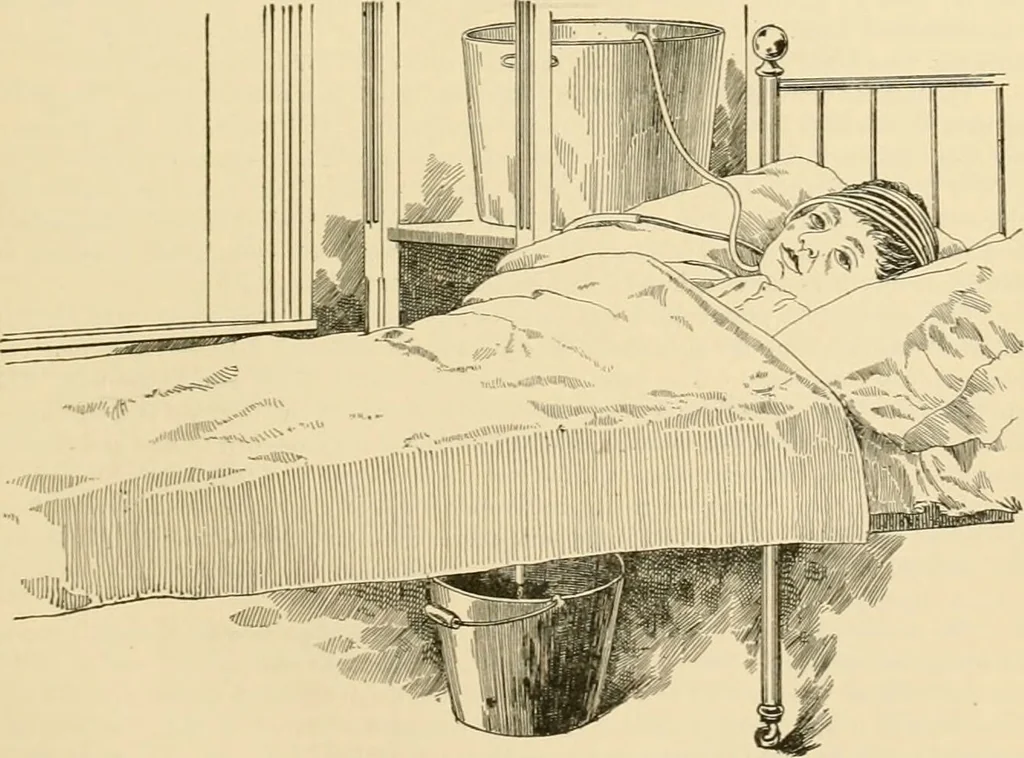 An illustration from Pediatrics : the hygienic and medical treatment of children / by Thomas Morgan Rotch., 1898, leaf 653