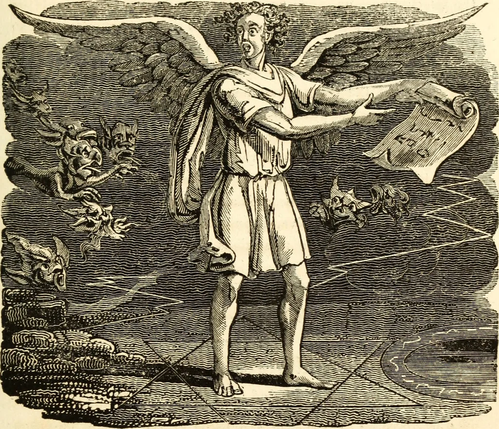 An illustration from The astrologer of the nineteenth century / By the members of the Mercurii: Raphael ... and other sideral [sic] artists., 1825, leaf 231