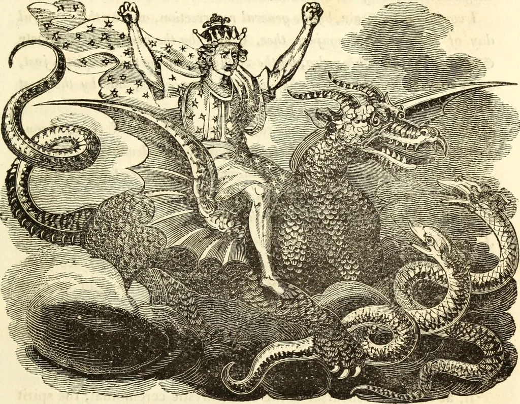 An illustration from The astrologer of the nineteenth century / By the members of the Mercurii: Raphael ... and other sideral [sic] artists., 1825, leaf 263