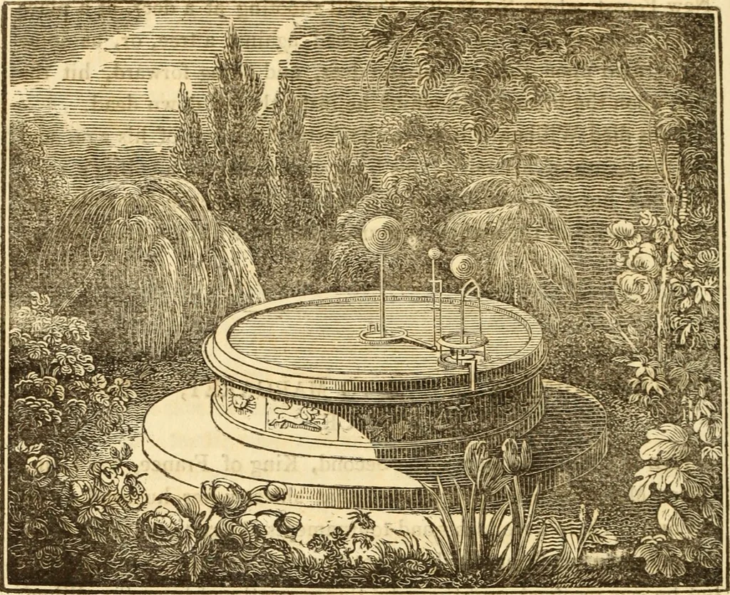 An illustration from The astrologer of the nineteenth century / By the members of the Mercurii: Raphael ... and other sideral [sic] artists., 1825, leaf 454
