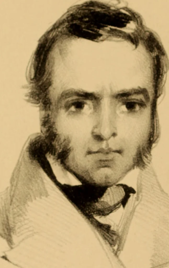 An illustration from The physiognomy of mental diseases / by Sir Alexander Morison., 1838, leaf 22