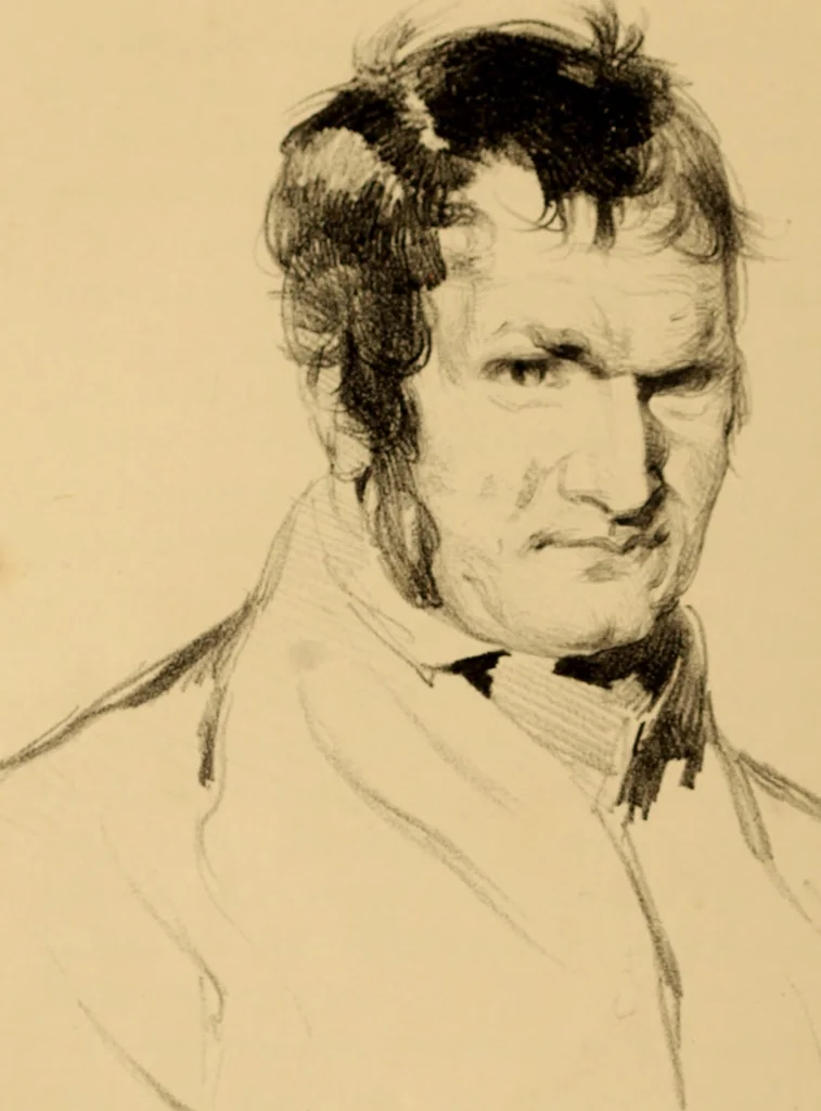 An illustration from The physiognomy of mental diseases / by Sir Alexander Morison., 1838, leaf 312