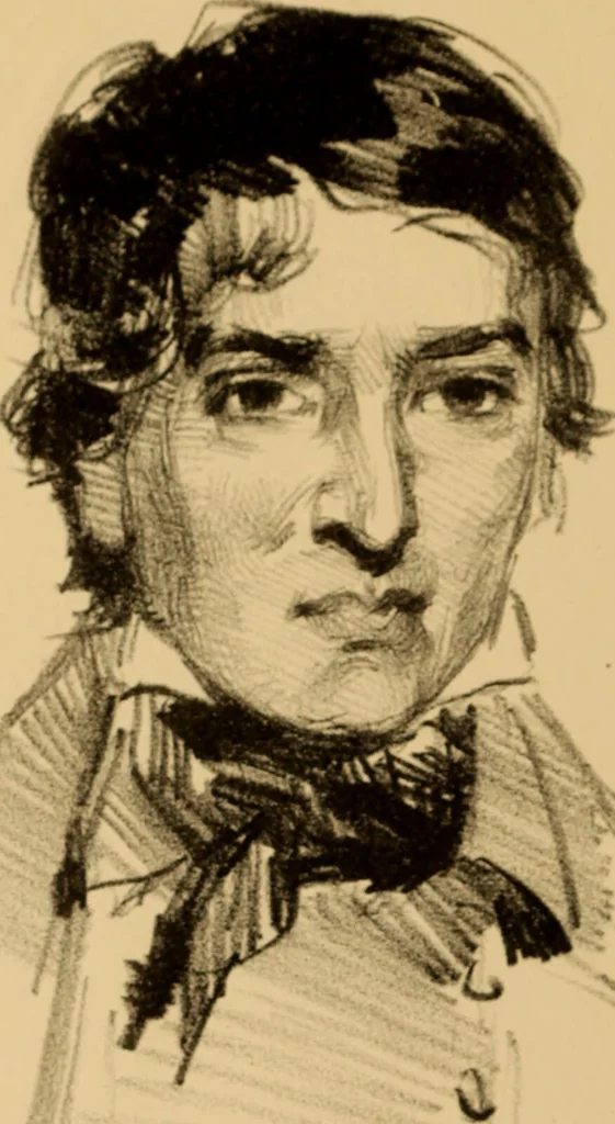 An illustration from The physiognomy of mental diseases / by Sir Alexander Morison., 1838, leaf 336