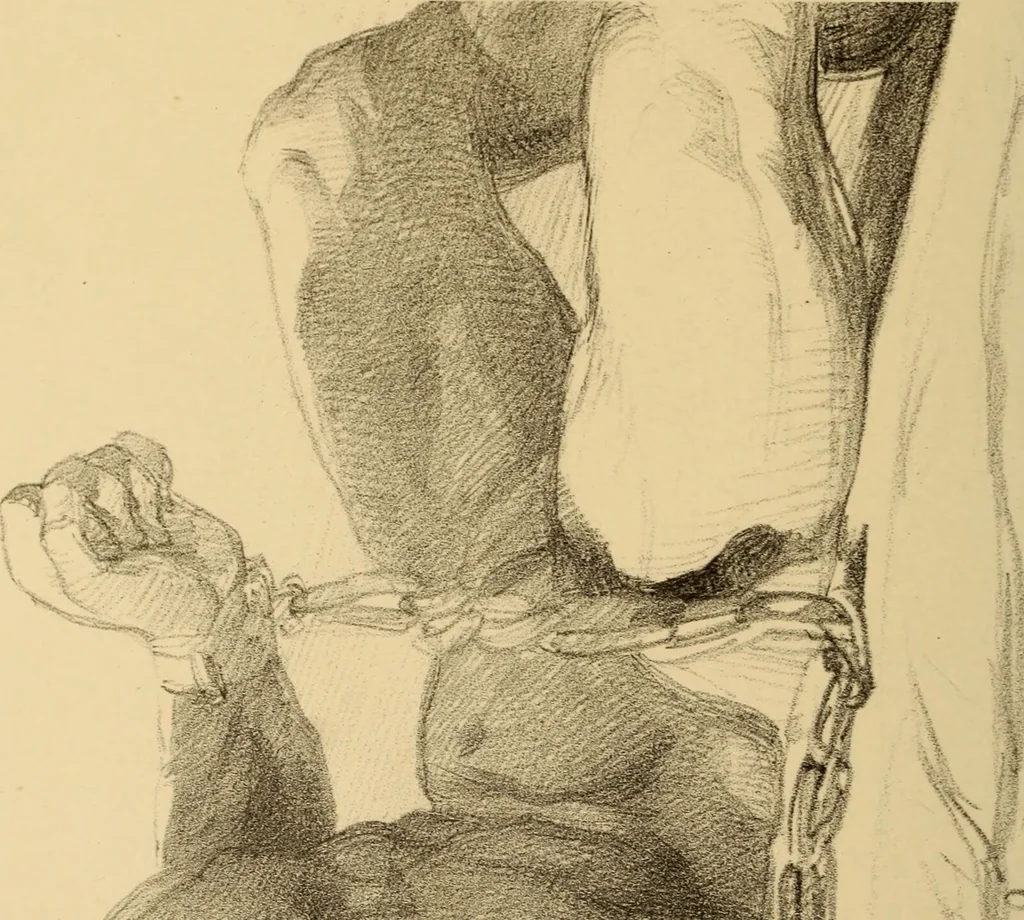 An illustration from The physiognomy of mental diseases / by Sir Alexander Morison., 1838, leaf 468