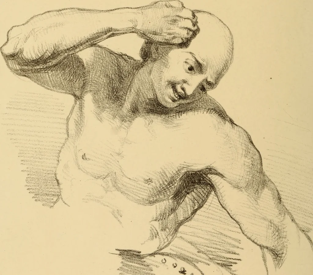 An illustration from The physiognomy of mental diseases / by Sir Alexander Morison., 1838, leaf 476