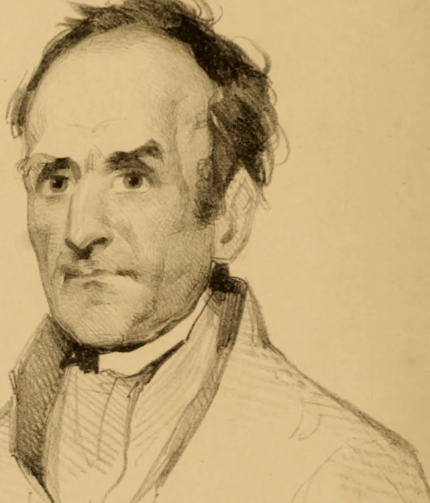 An illustration from The physiognomy of mental diseases / by Sir Alexander Morison., 1838, leaf 70