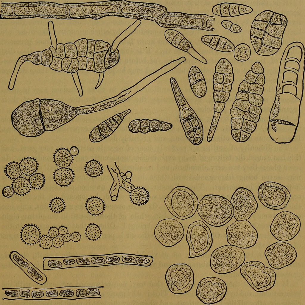 An illustration from The origin of life and process of reproduction in plants and animals : with the anatomy and physiology of the human generative system, male and female, and the causes, prevention and cure of the special diseases to which it is liable : a plain, practical treatise, for popular use / by Dr. F. Hollick ; illustrated by engravings and colored plates., 1902, leaf 115