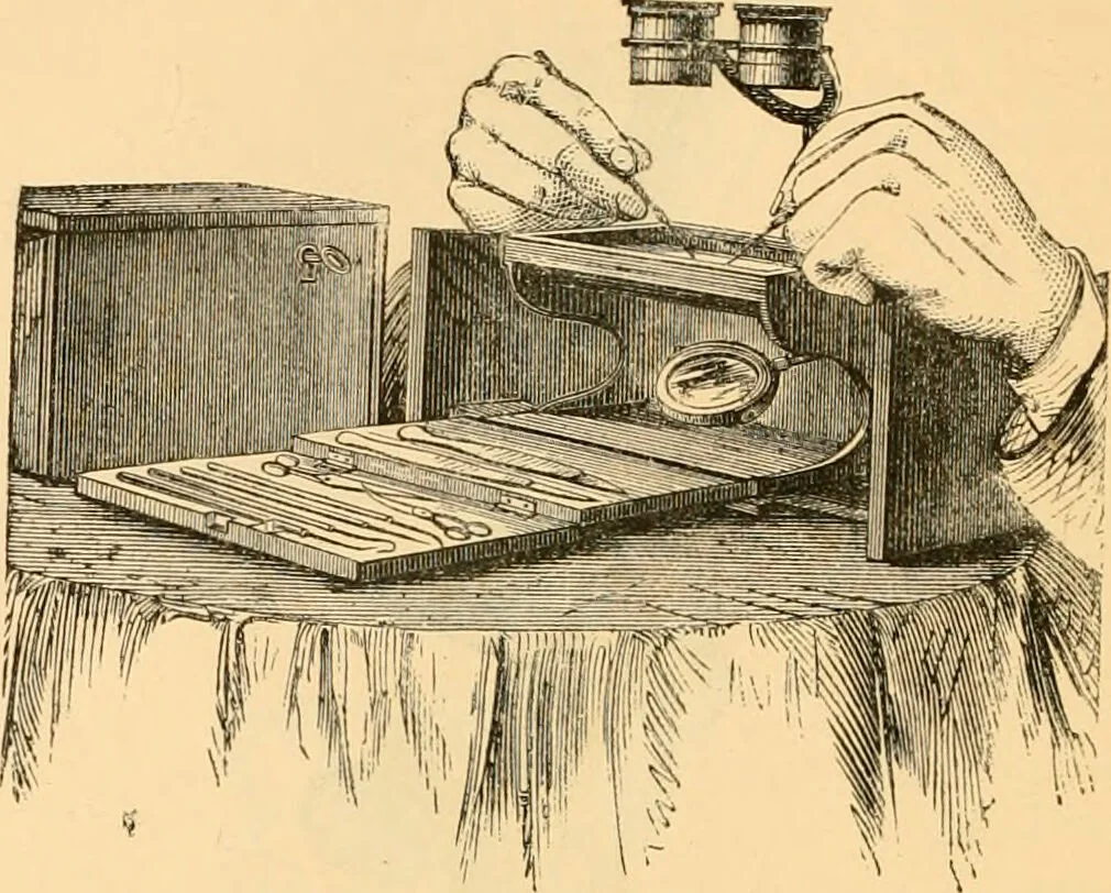 An illustration from The microscope : its history, construction, and application, being a familiar introduction to the use of the instrument, and the study of microscopial science / By Jabez Hogg ... with upwards of five hundred engravings and coloured illustrations by Tuffen West., 1867, leaf 124