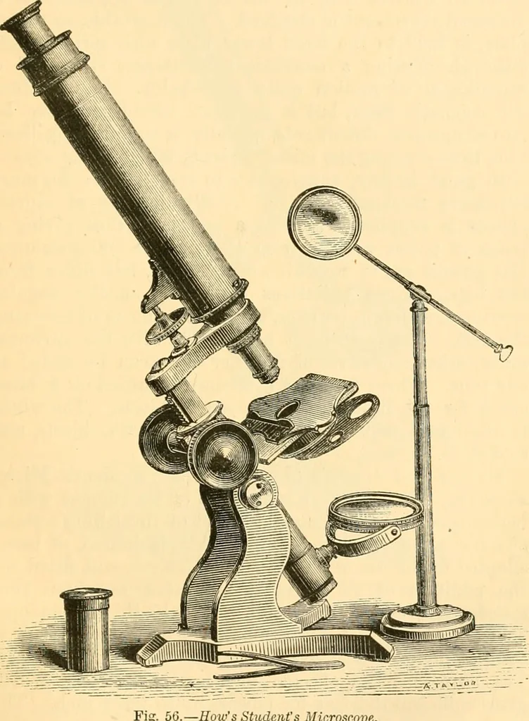 An illustration from The microscope : its history, construction, and application, being a familiar introduction to the use of the instrument, and the study of microscopial science / By Jabez Hogg ... with upwards of five hundred engravings and coloured illustrations by Tuffen West., 1867, leaf 127