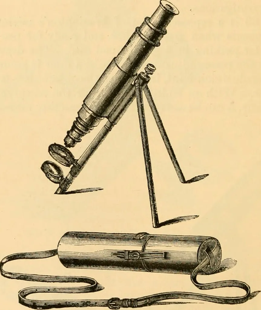 An illustration from The microscope : its history, construction, and application, being a familiar introduction to the use of the instrument, and the study of microscopial science / By Jabez Hogg ... with upwards of five hundred engravings and coloured illustrations by Tuffen West., 1867, leaf 134