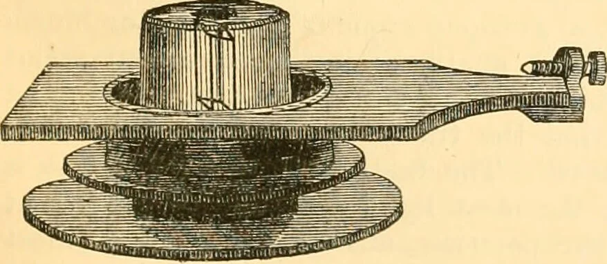 An illustration from The microscope : its history, construction, and application, being a familiar introduction to the use of the instrument, and the study of microscopial science / By Jabez Hogg ... with upwards of five hundred engravings and coloured illustrations by Tuffen West., 1867, leaf 163