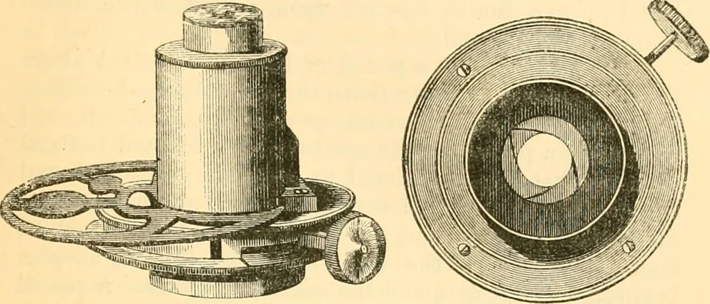 An illustration from The microscope : its history, construction, and application, being a familiar introduction to the use of the instrument, and the study of microscopial science / By Jabez Hogg ... with upwards of five hundred engravings and coloured illustrations by Tuffen West., 1867, leaf 195