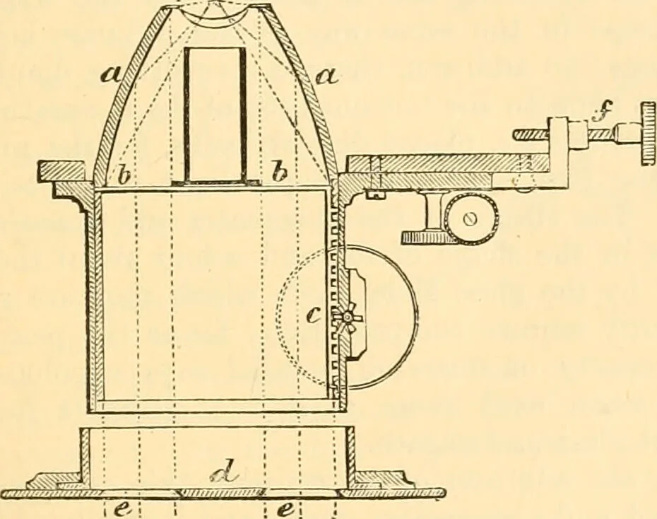 An illustration from The microscope : its history, construction, and application, being a familiar introduction to the use of the instrument, and the study of microscopial science / By Jabez Hogg ... with upwards of five hundred engravings and coloured illustrations by Tuffen West., 1867, leaf 205