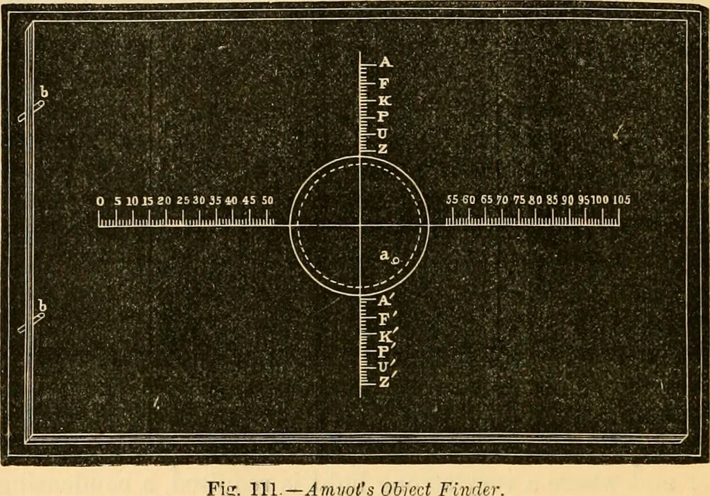 An illustration from The microscope : its history, construction, and application, being a familiar introduction to the use of the instrument, and the study of microscopial science / By Jabez Hogg ... with upwards of five hundred engravings and coloured illustrations by Tuffen West., 1867, leaf 214