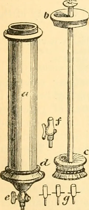 An illustration from The microscope : its history, construction, and application, being a familiar introduction to the use of the instrument, and the study of microscopial science / By Jabez Hogg ... with upwards of five hundred engravings and coloured illustrations by Tuffen West., 1867, leaf 257