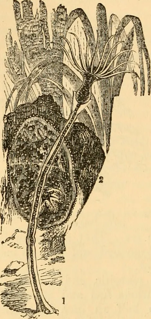 An illustration from The microscope : its history, construction, and application, being a familiar introduction to the use of the instrument, and the study of microscopial science / By Jabez Hogg ... with upwards of five hundred engravings and coloured illustrations by Tuffen West., 1867, leaf 510