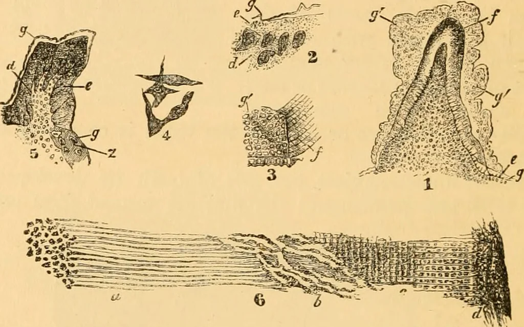 An illustration from The microscope : its history, construction, and application, being a familiar introduction to the use of the instrument, and the study of microscopial science / By Jabez Hogg ... with upwards of five hundred engravings and coloured illustrations by Tuffen West., 1867, leaf 748