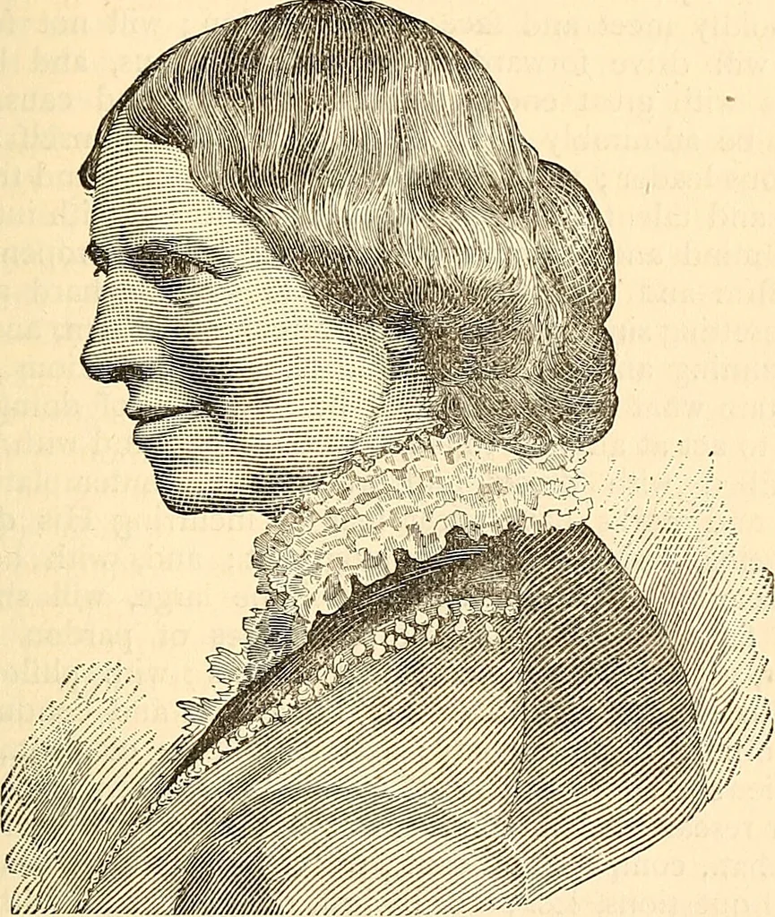 An illustration from Phrenology proved, illustrated, and applied : embracing an analysis of the primary mental powers in their various degrees of developments, the phenomena produced by their combined activity, and the location of the phrenological organs in the head : together with a view of the moral and anatomical objections to the science / by O. S. and L. N. Fowler., 1892, leaf 109