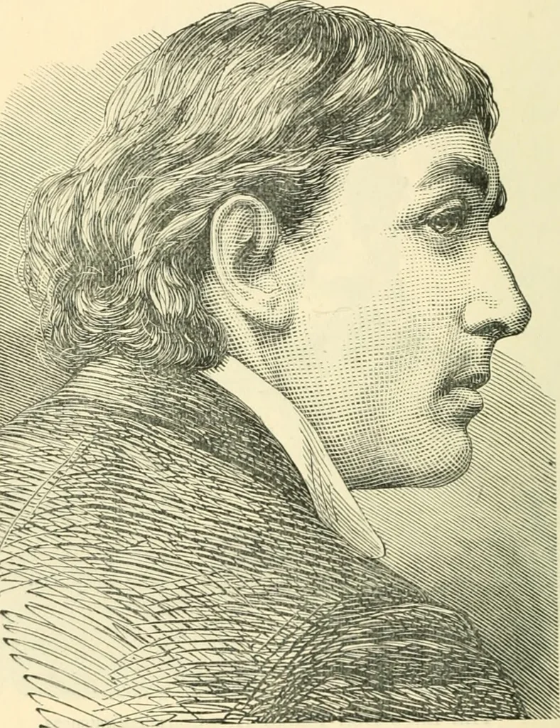 An illustration from Phrenology proved, illustrated, and applied : embracing an analysis of the primary mental powers in their various degrees of developments, the phenomena produced by their combined activity, and the location of the phrenological organs in the head : together with a view of the moral and anatomical objections to the science / by O. S. and L. N. Fowler., 1892, leaf 238