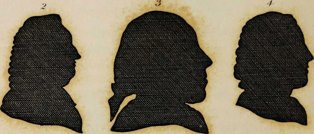An illustration from Essays on physiognomy / tr. from the German of John Caspar Lavater, by Thomas Holcroft. Also one hundred physiognomical rules, taken from a posthumous work by J.C. Lavater; and a memoir of the author., 1853, leaf 379