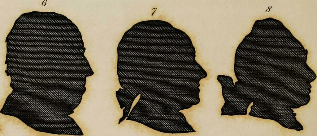 An illustration from Essays on physiognomy / tr. from the German of John Caspar Lavater, by Thomas Holcroft. Also one hundred physiognomical rules, taken from a posthumous work by J.C. Lavater; and a memoir of the author., 1853, leaf 379