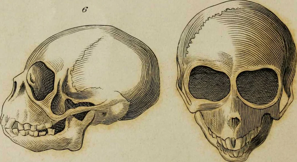 An illustration from Essays on physiognomy / tr. from the German of John Caspar Lavater, by Thomas Holcroft. Also one hundred physiognomical rules, taken from a posthumous work by J.C. Lavater; and a memoir of the author., 1853, leaf 435