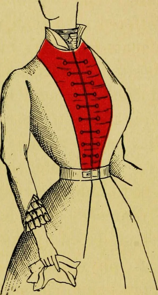 An illustration from Ladies' guide in health and disease : girlhood, maidenhood, wifehood, motherhood / by J.H. Kellogg., 1892, leaf 284